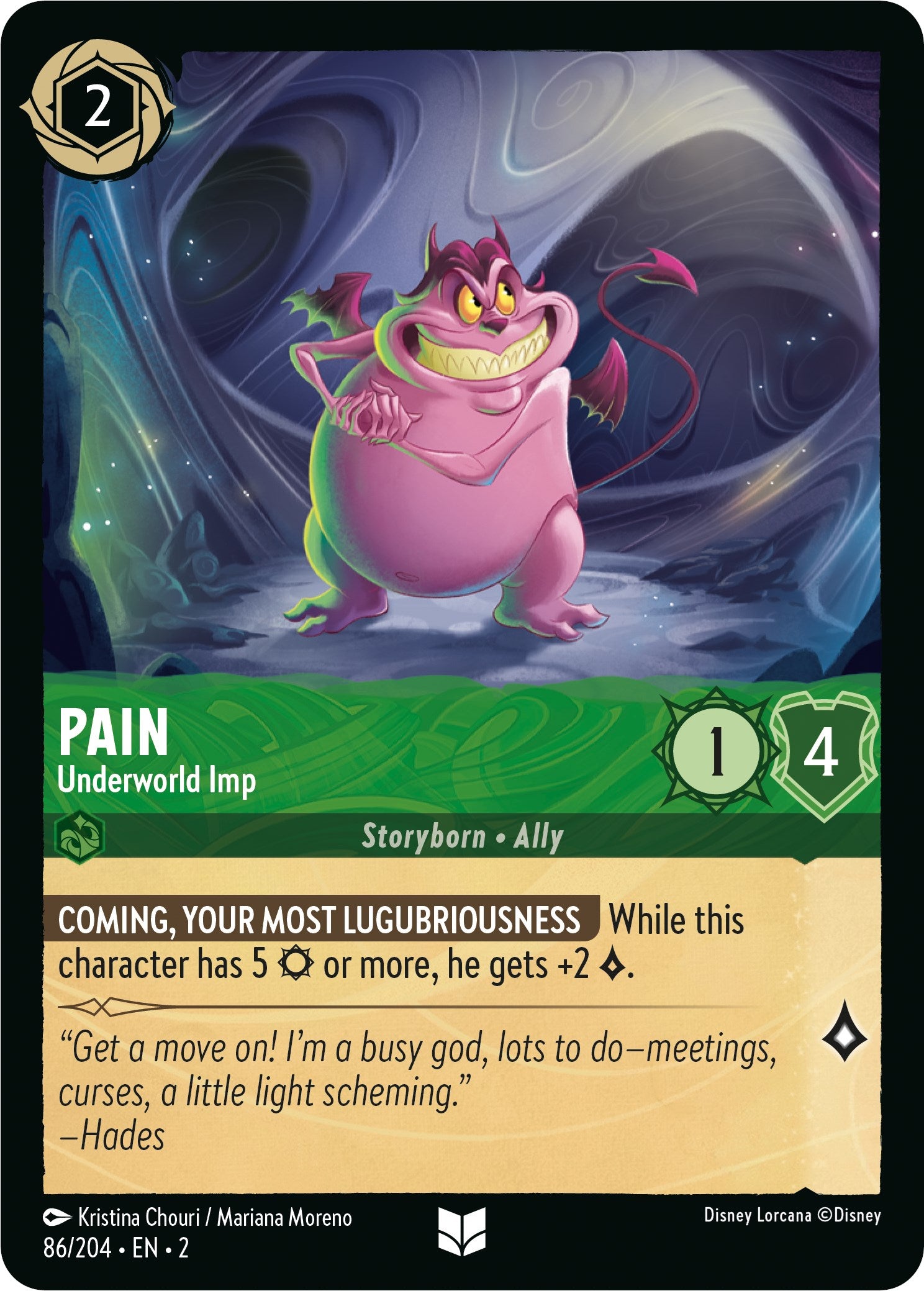 Pain - Underworld Imp (86/204) [Rise of the Floodborn] | Good Games Adelaide SA