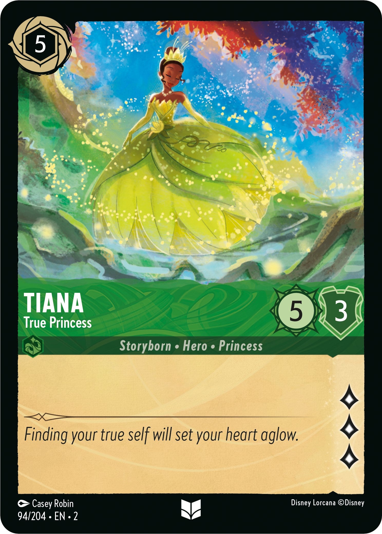Tiana - True Princess (94/204) [Rise of the Floodborn] | Good Games Adelaide SA