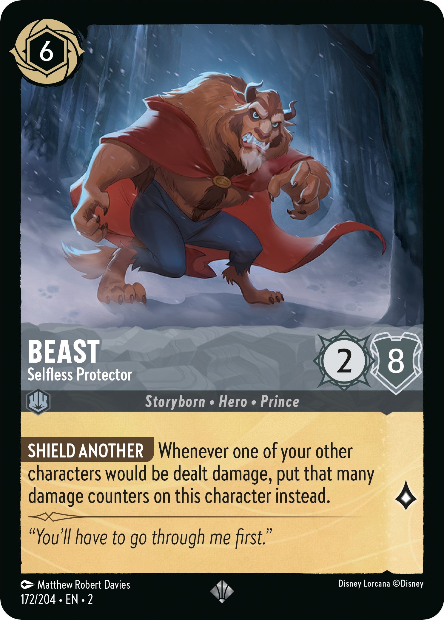 Beast - Selfless Protector (172/204) [Rise of the Floodborn] | Good Games Adelaide SA