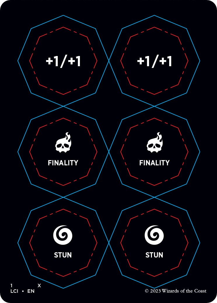 Punch Card Token (1 // 2) [The Lost Caverns of Ixalan Tokens] | Good Games Adelaide SA