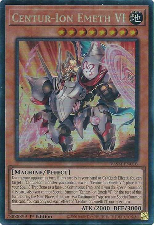 Centur-Ion Emeth VI (CR) [VASM-EN018] Collector's Rare | Good Games Adelaide SA