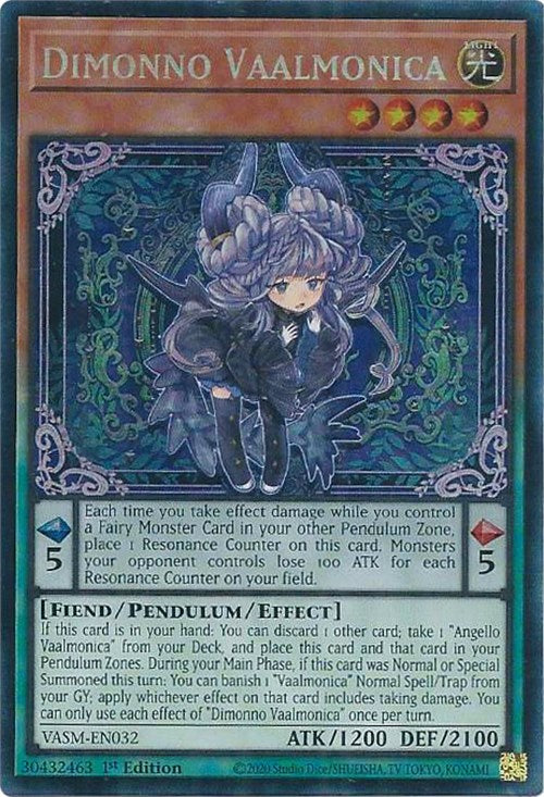 Dimonno Vaalmonica (CR) [VASM-EN032] Collector's Rare | Good Games Adelaide SA