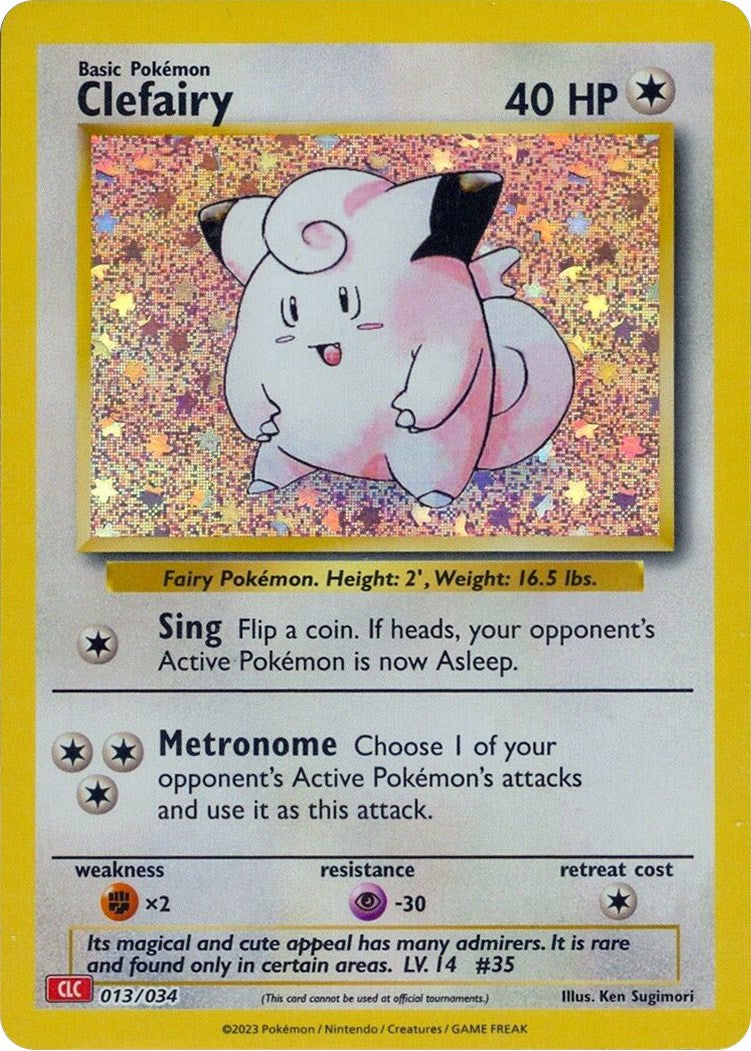 Clefairy [Trading Card Game Classic] | Good Games Adelaide SA