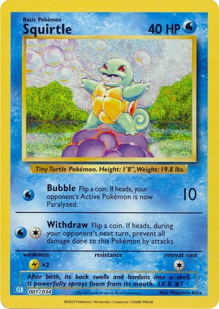 Squirtle [Trading Card Game Classic] | Good Games Adelaide SA