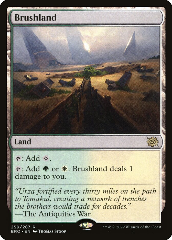 Brushland 259/287 (The Brothers' War)  | Good Games Adelaide SA