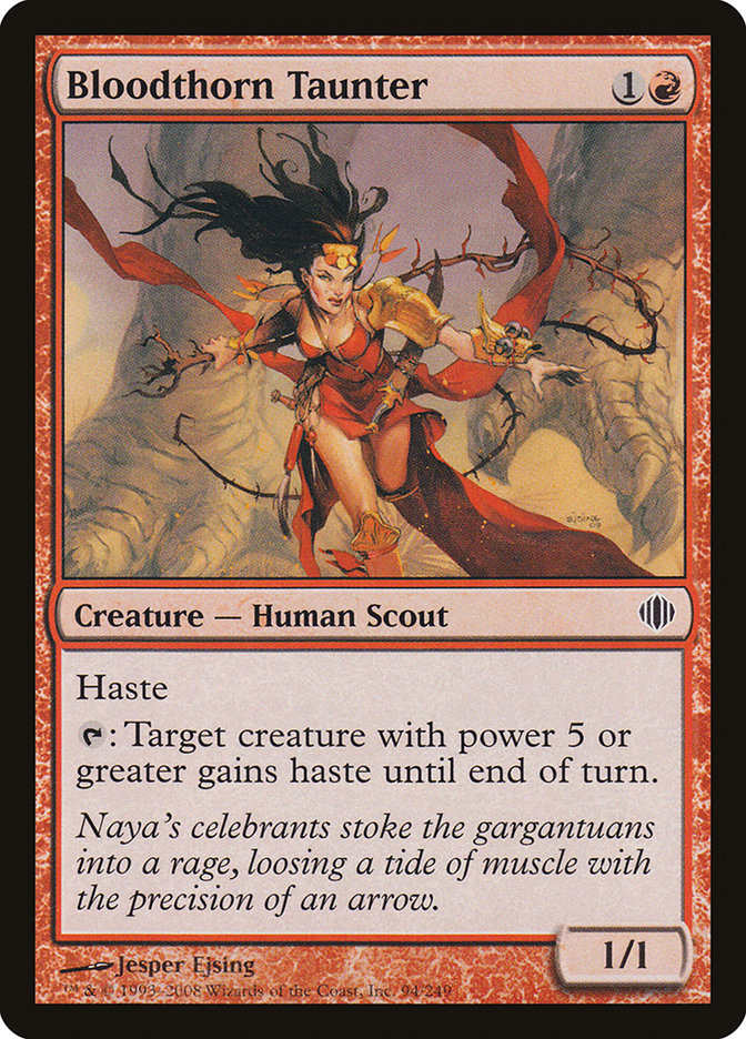 Bloodthorn Taunter [Shards of Alara] | Good Games Adelaide SA