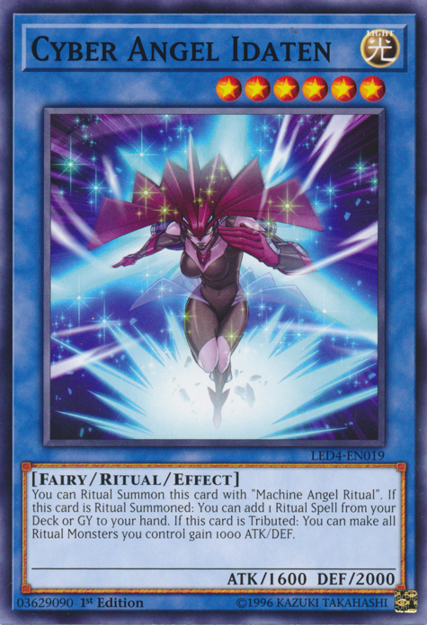 Cyber Angel Idaten [LED4-EN019] Common | Good Games Adelaide SA