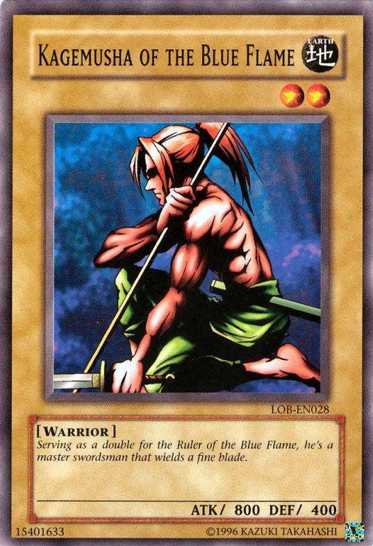 Kagemusha of the Blue Flame [LOB-EN028] Common | Good Games Adelaide SA