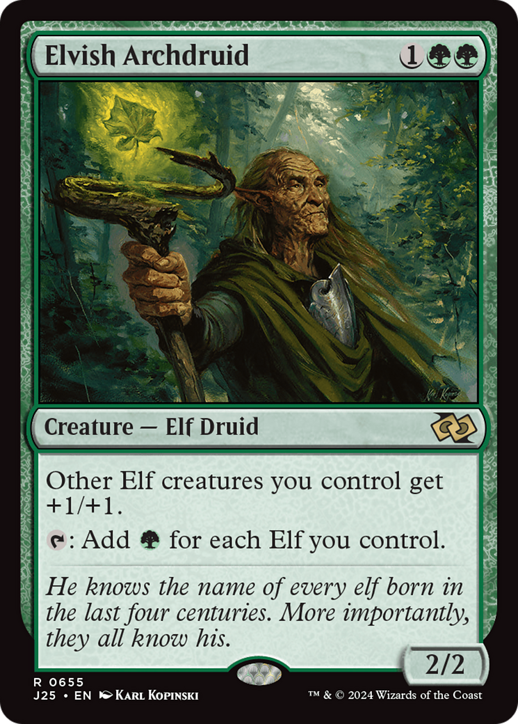 Elvish Archdruid [Foundations Jumpstart] | Good Games Adelaide SA