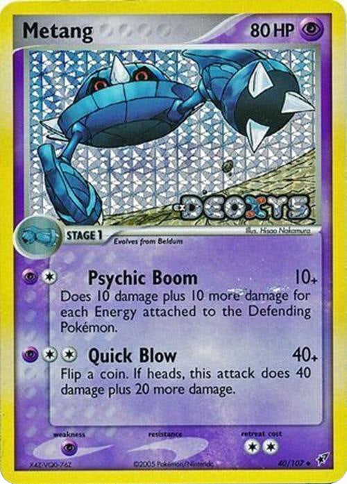 Metang (40/107) (Stamped) [EX: Deoxys] | Good Games Adelaide SA