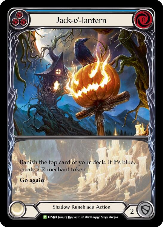 Jack-o'-lantern (Blue) [LGS178] (Promo) | Good Games Adelaide SA