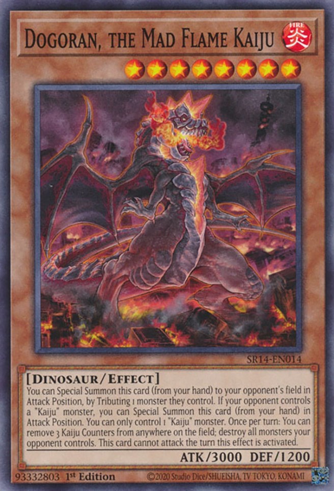Dogoran, the Mad Flame Kaiju [SR14-EN014] Common | Good Games Adelaide SA