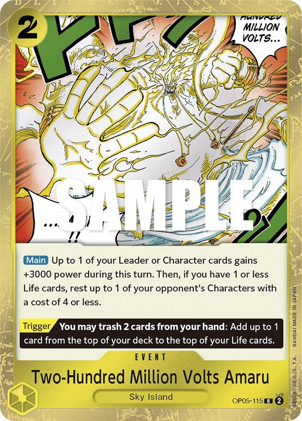 Two-Hundred Million Volts Amaru [Awakening of the New Era] | Good Games Adelaide SA