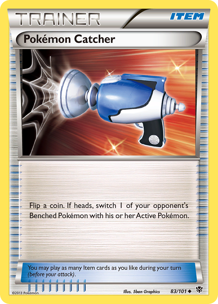 Pokemon Catcher (83/101) [Black & White: Plasma Blast] | Good Games Adelaide SA