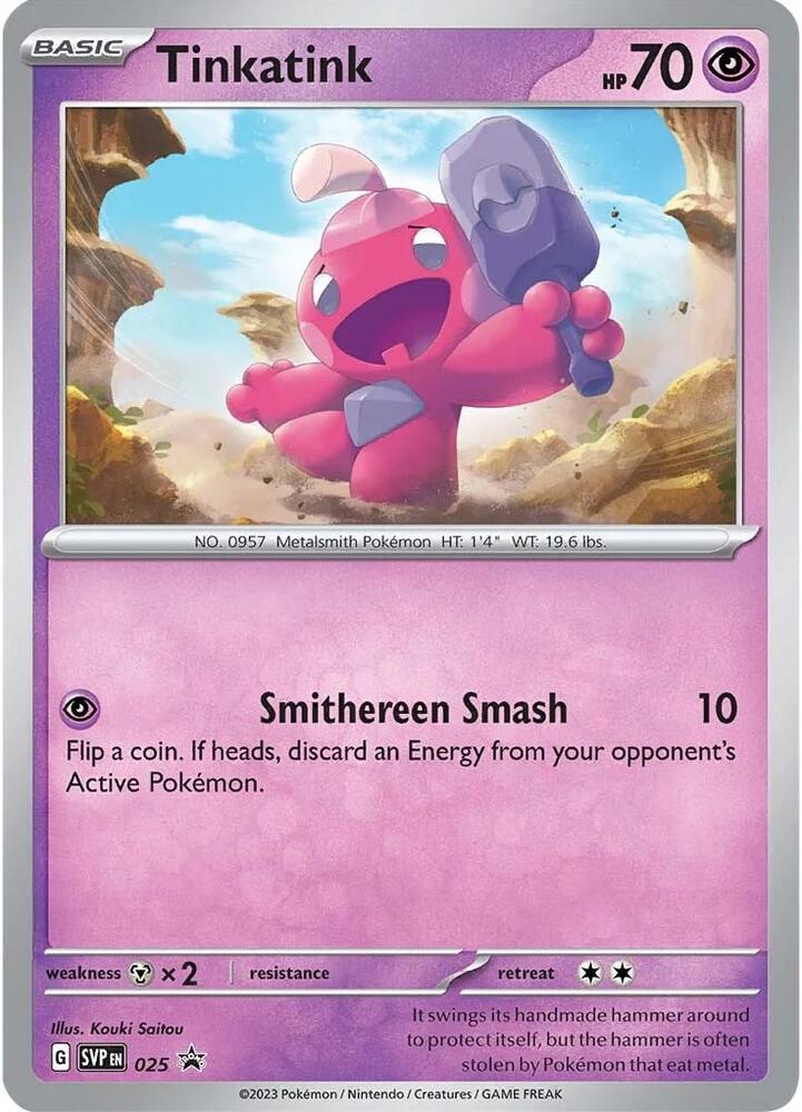 Tinkatink 025 (SV: Scarlet & Violet Promo Cards)  - Holofoil | Good Games Adelaide SA