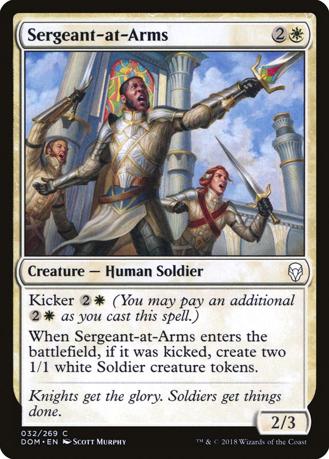 Sergeant-at-Arms [Dominaria] | Good Games Adelaide SA