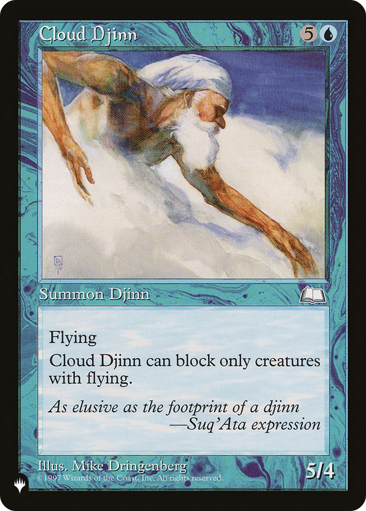 Cloud Djinn [The List Reprints] | Good Games Adelaide SA