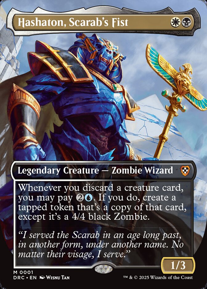 Hashaton, Scarab's Fist 1 (Commander: Aetherdrift)  | Good Games Adelaide SA