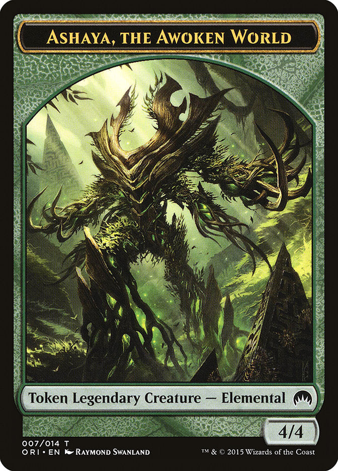 Ashaya, the Awoken World Token 7 (Magic Origins)  | Good Games Adelaide SA