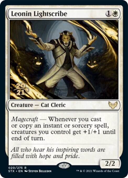 Leonin Lightscribe 20 (Prerelease Cards)  - Foil | Good Games Adelaide SA