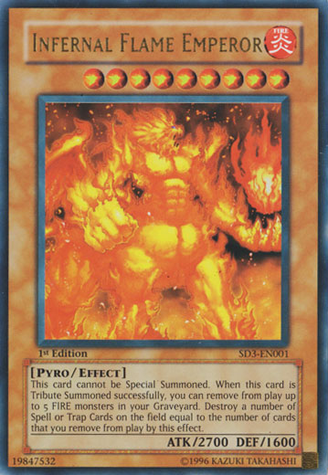 Infernal Flame Emperor [SD3-EN001] Ultra Rare | Good Games Adelaide SA