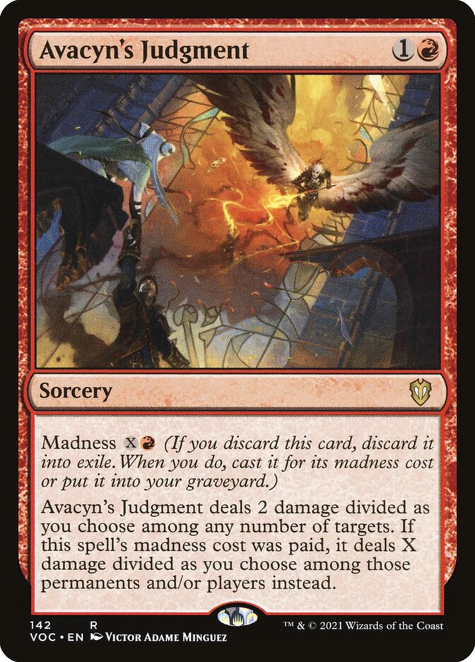 Avacyn's Judgment 142 (Commander: Innistrad: Crimson Vow)  | Good Games Adelaide SA