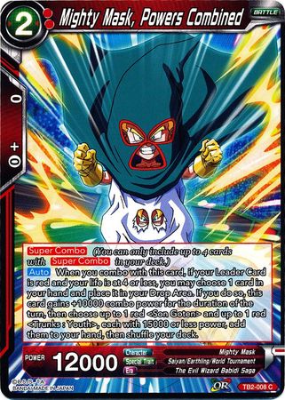 Mighty Mask, Powers Combined [TB2-008] | Good Games Adelaide SA