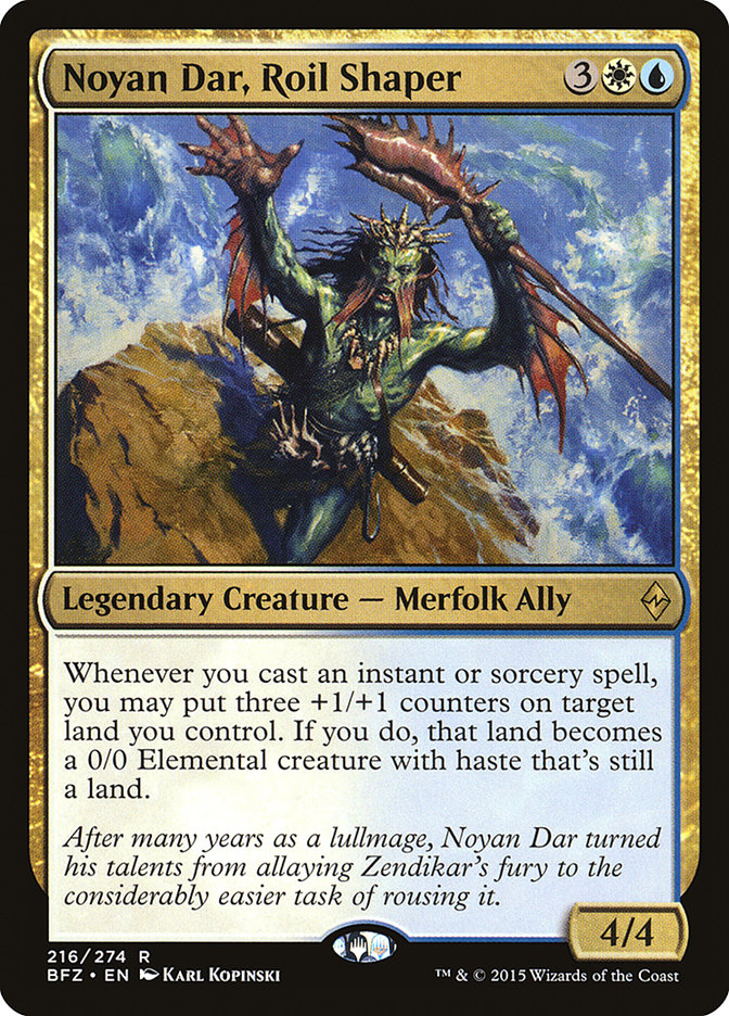 Noyan Dar, Roil Shaper 216 (Battle for Zendikar)  | Good Games Adelaide SA