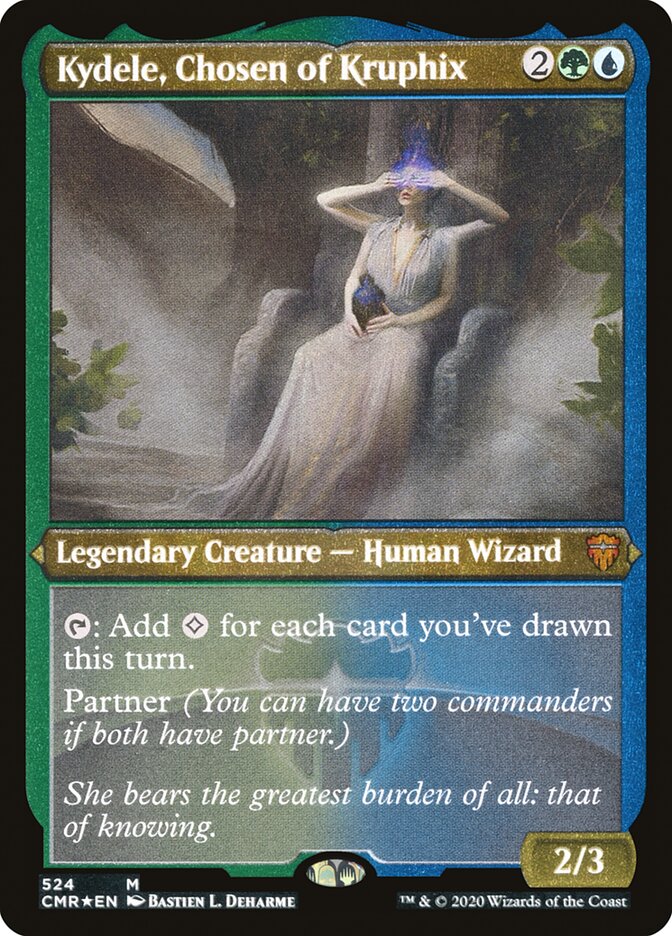 Kydele, Chosen of Kruphix (Foil Etched) [Commander Legends] | Good Games Adelaide SA