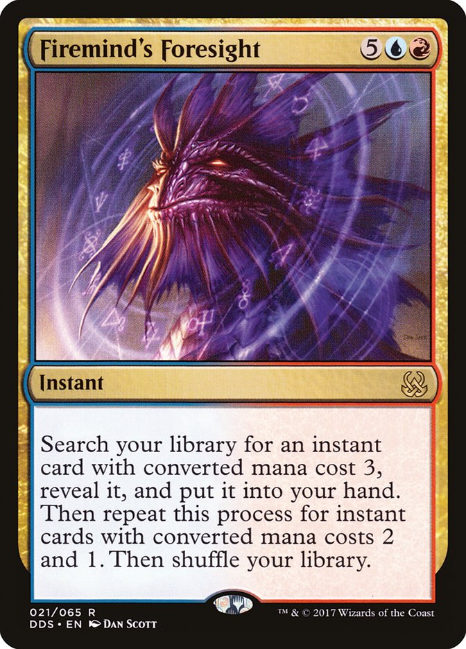 Firemind's Foresight 21 (Duel Decks: Mind vs. Might)  | Good Games Adelaide SA