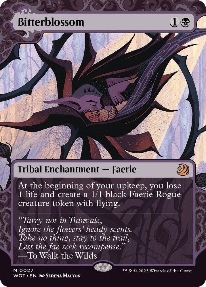 Bitterblossom 27 (Wilds of Eldraine: Enchanting Tales)  | Good Games Adelaide SA