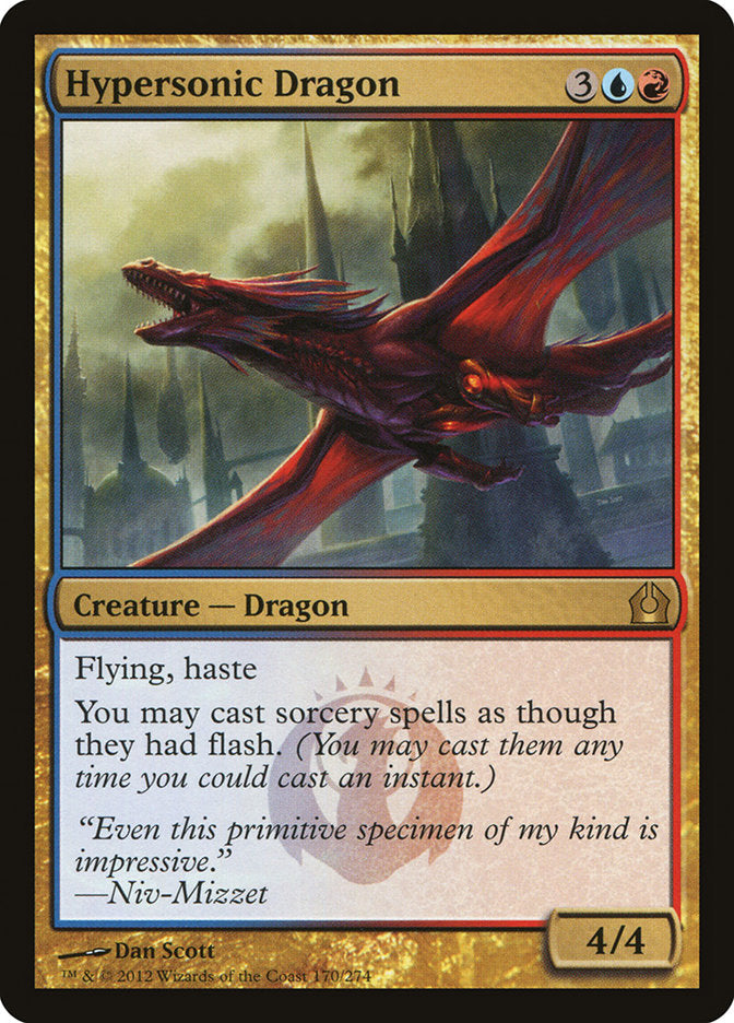 Hypersonic Dragon [Return to Ravnica] | Good Games Adelaide SA