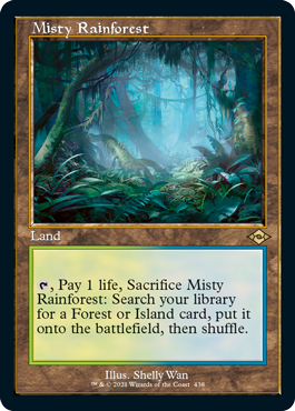 Misty Rainforest (Retro Etched Foil) [Modern Horizons 2] | Good Games Adelaide SA