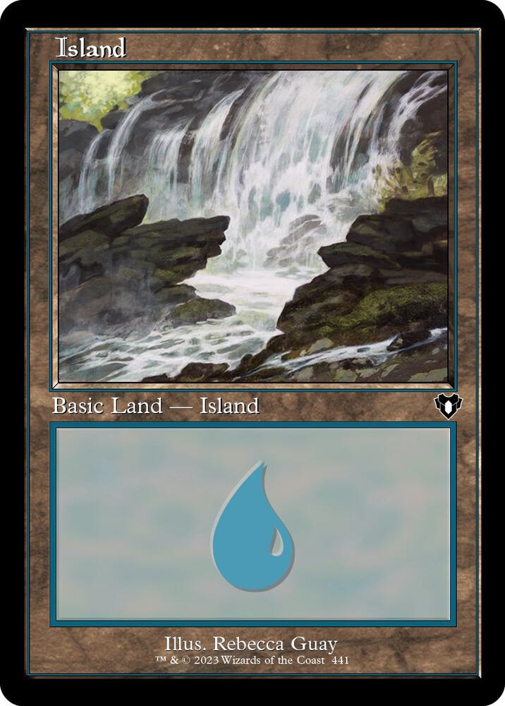 Island 441 (Commander Masters)  - Retro Foil | Good Games Adelaide SA