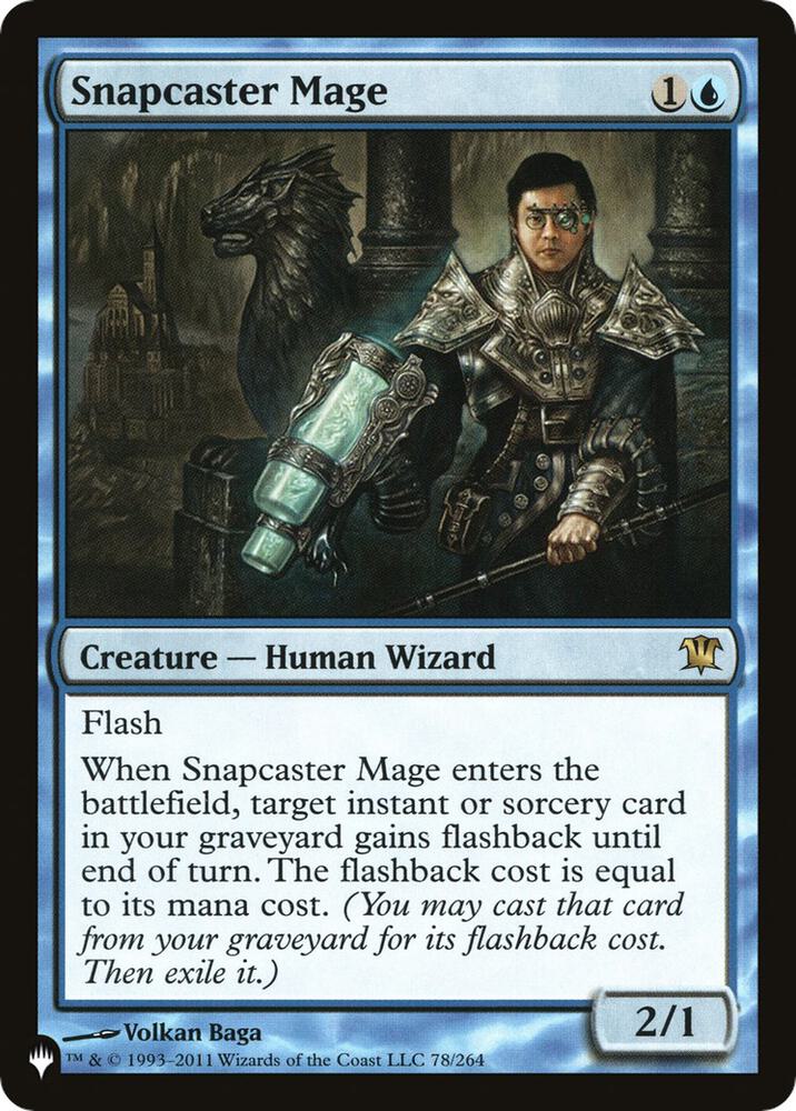 Snapcaster Mage 78/264 (The List Reprints)  | Good Games Adelaide SA