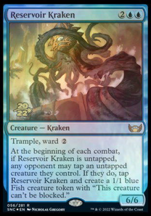 Reservoir Kraken [Streets of New Capenna Prerelease Promos] | Good Games Adelaide SA