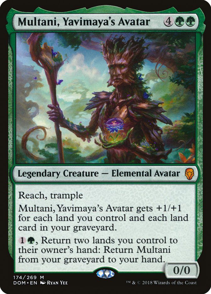 Multani, Yavimaya's Avatar [Dominaria] | Good Games Adelaide SA