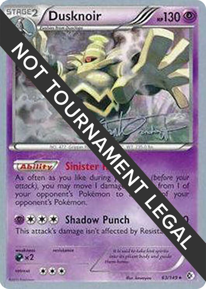 Dusknoir 2014 Trent Orndorff 63/149 (World Championship Decks)  | Good Games Adelaide SA