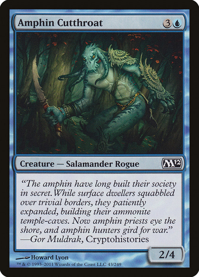 Amphin Cutthroat 43 (Magic 2012 (M12))  - Foil | Good Games Adelaide SA