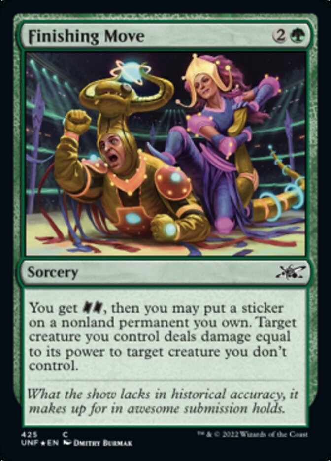 Finishing Move (Galaxy Foil) [Unfinity] | Good Games Adelaide SA