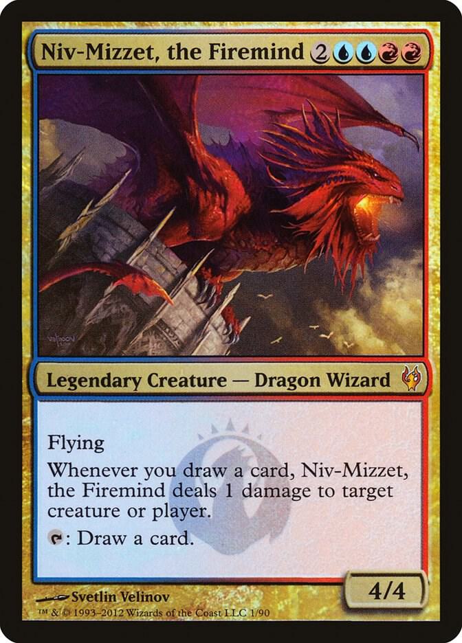 Niv-Mizzet, the Firemind 1 (Duel Decks: Izzet vs. Golgari)  - Foil | Good Games Adelaide SA