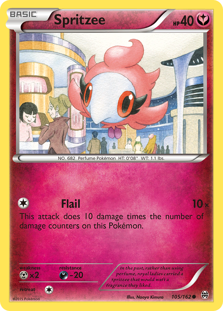Spritzee (105/162) [XY: BREAKthrough] | Good Games Adelaide SA