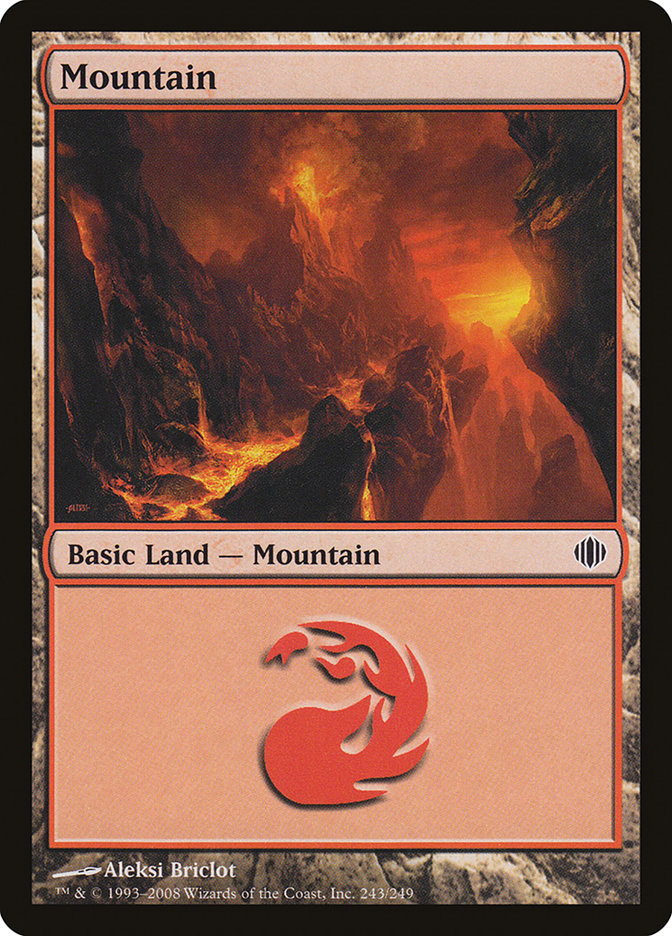 Mountain (243) [Shards of Alara] | Good Games Adelaide SA