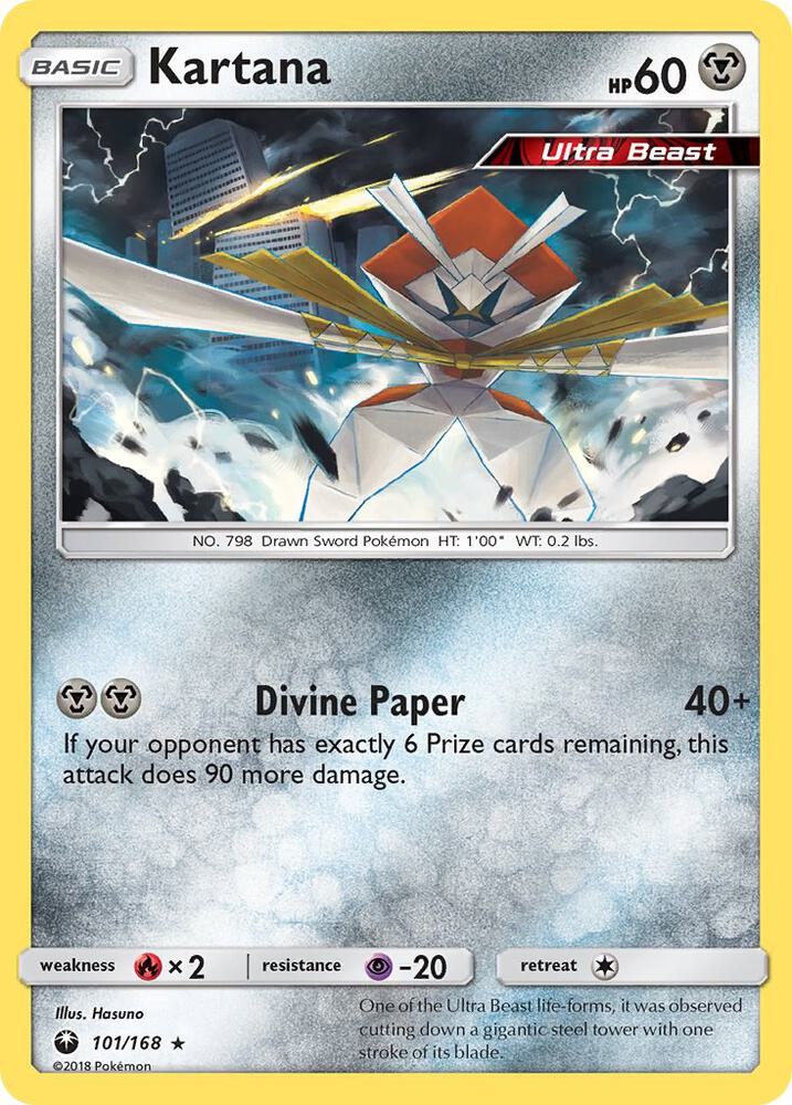 Kartana 101/168 (SM - Celestial Storm)  | Good Games Adelaide SA