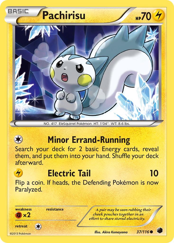 Pachirisu (37/116) [Black & White: Plasma Freeze] | Good Games Adelaide SA