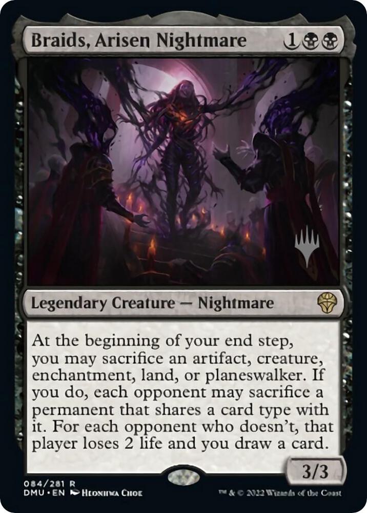 Braids Arisen Nightmare 84 (Promo Pack: Dominaria United)  - Foil | Good Games Adelaide SA