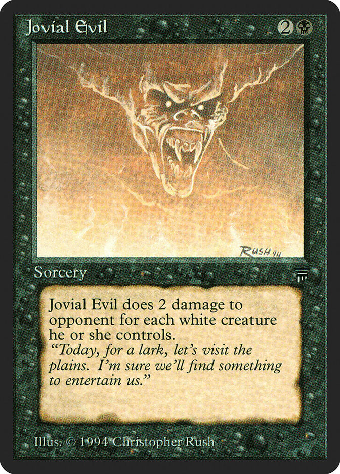 Jovial Evil  (Legends)  | Good Games Adelaide SA