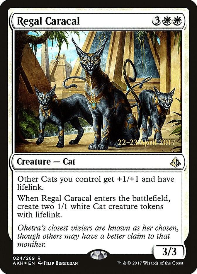 Regal Caracal 24 (Prerelease Cards)  - Foil | Good Games Adelaide SA
