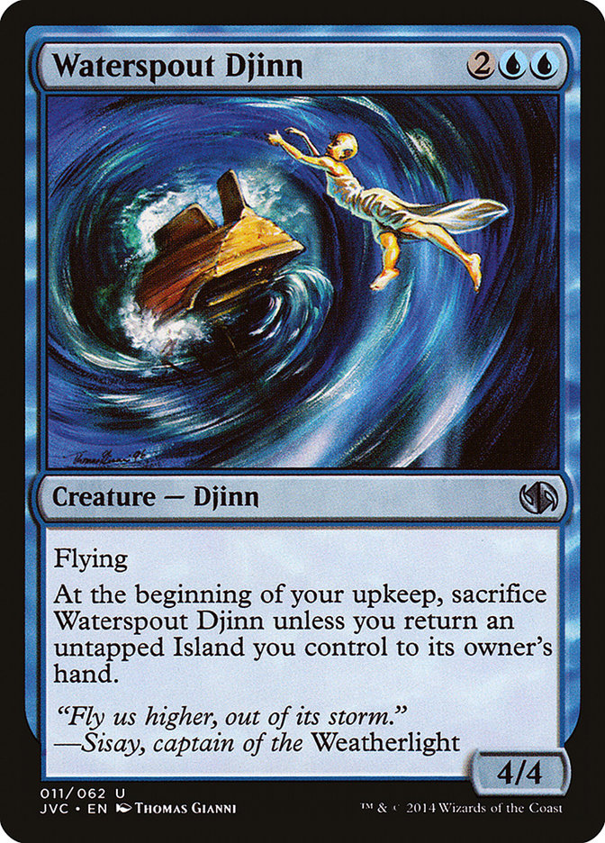 Waterspout Djinn 11 (Duel Decks: Anthology)  | Good Games Adelaide SA