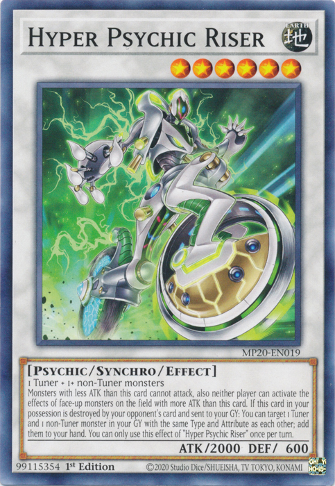 Hyper Psychic Riser [MP20-EN019] Common | Good Games Adelaide SA